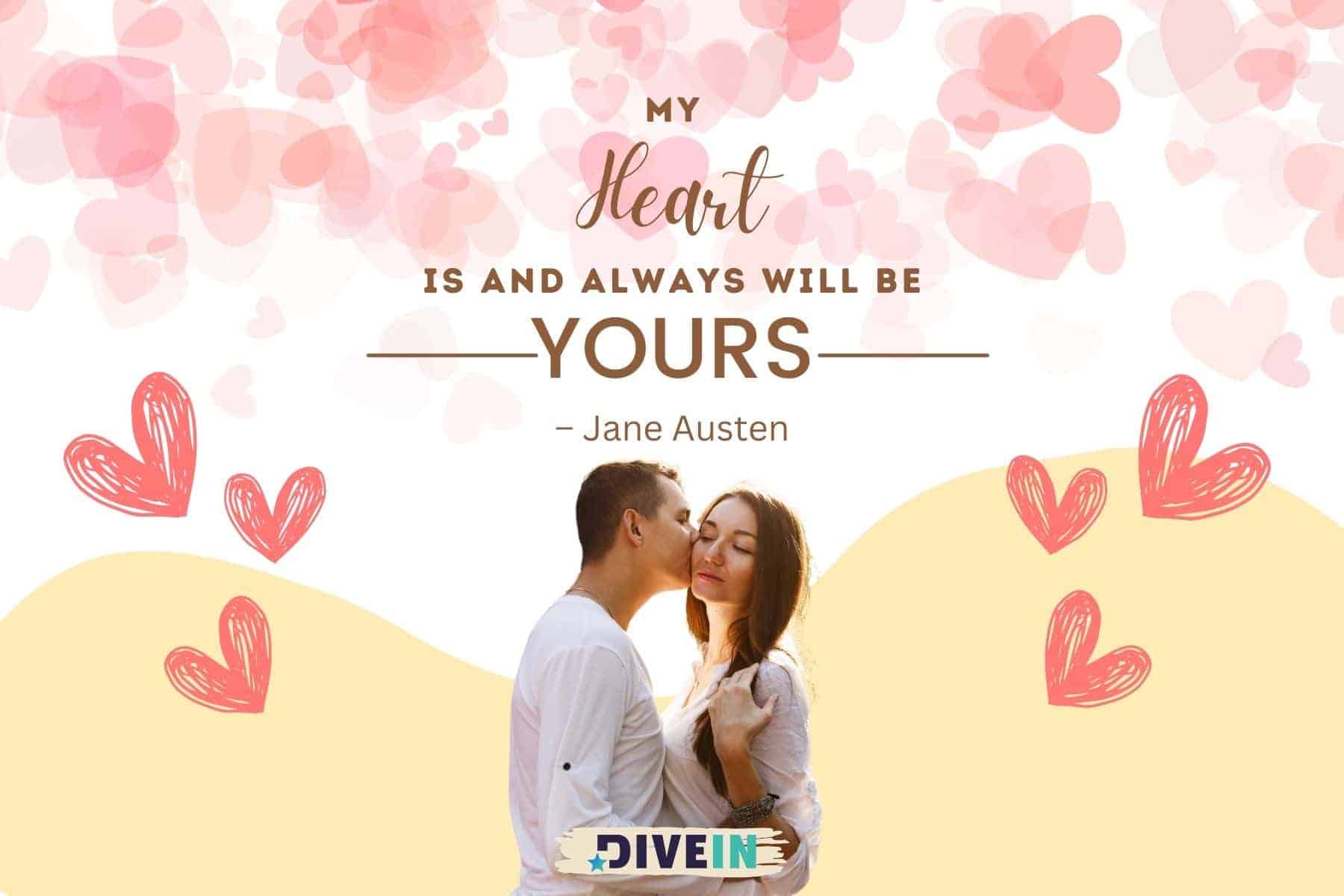 short true love quotes for him. my heart is and always will be yours