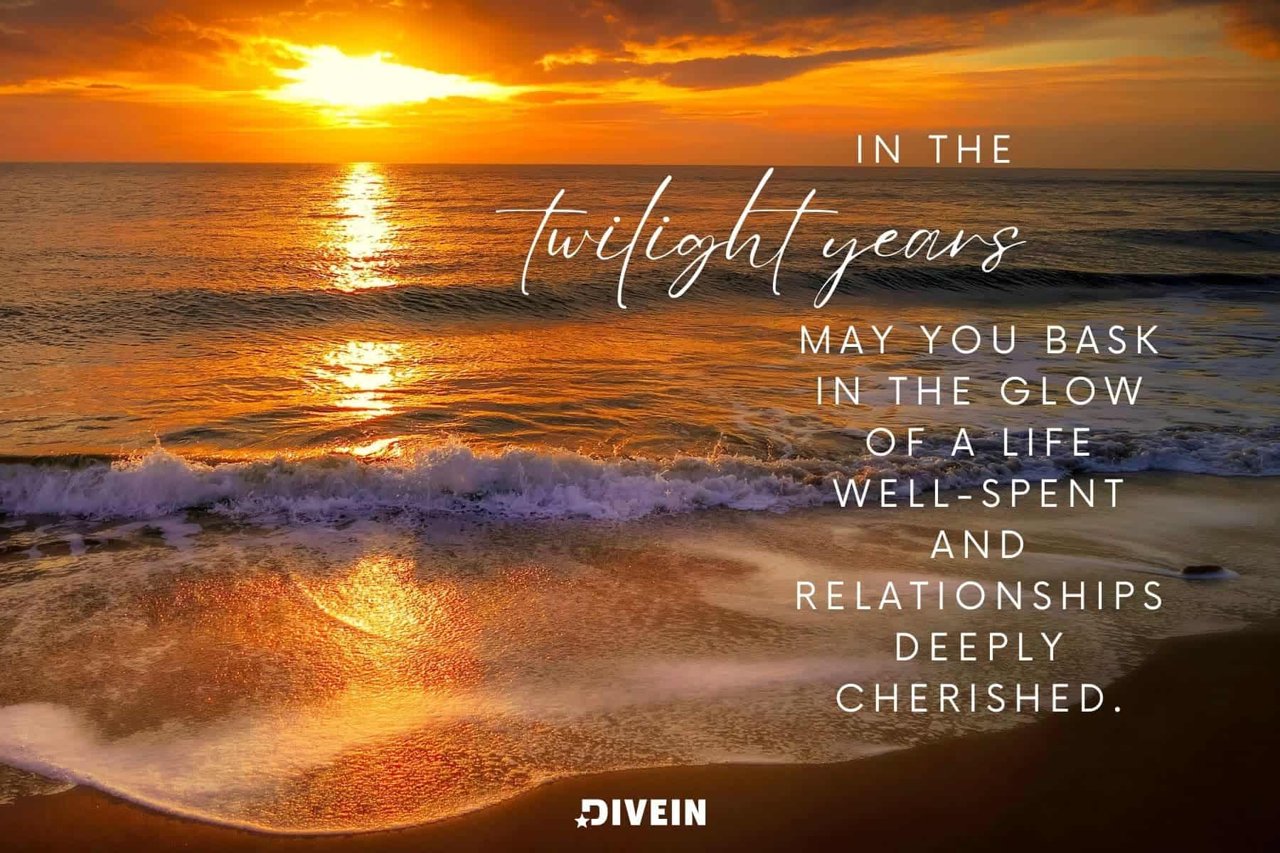 sunset of life quotes.