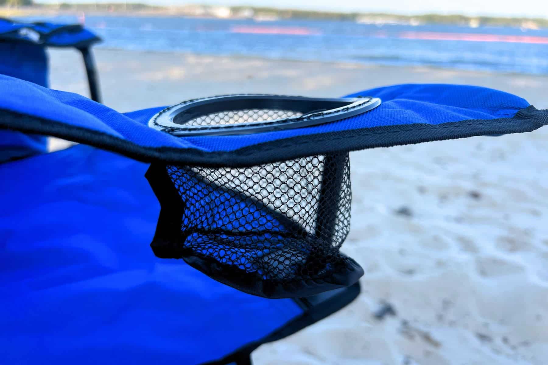 Amazon Basics Beach Camp Chair Cup Holder