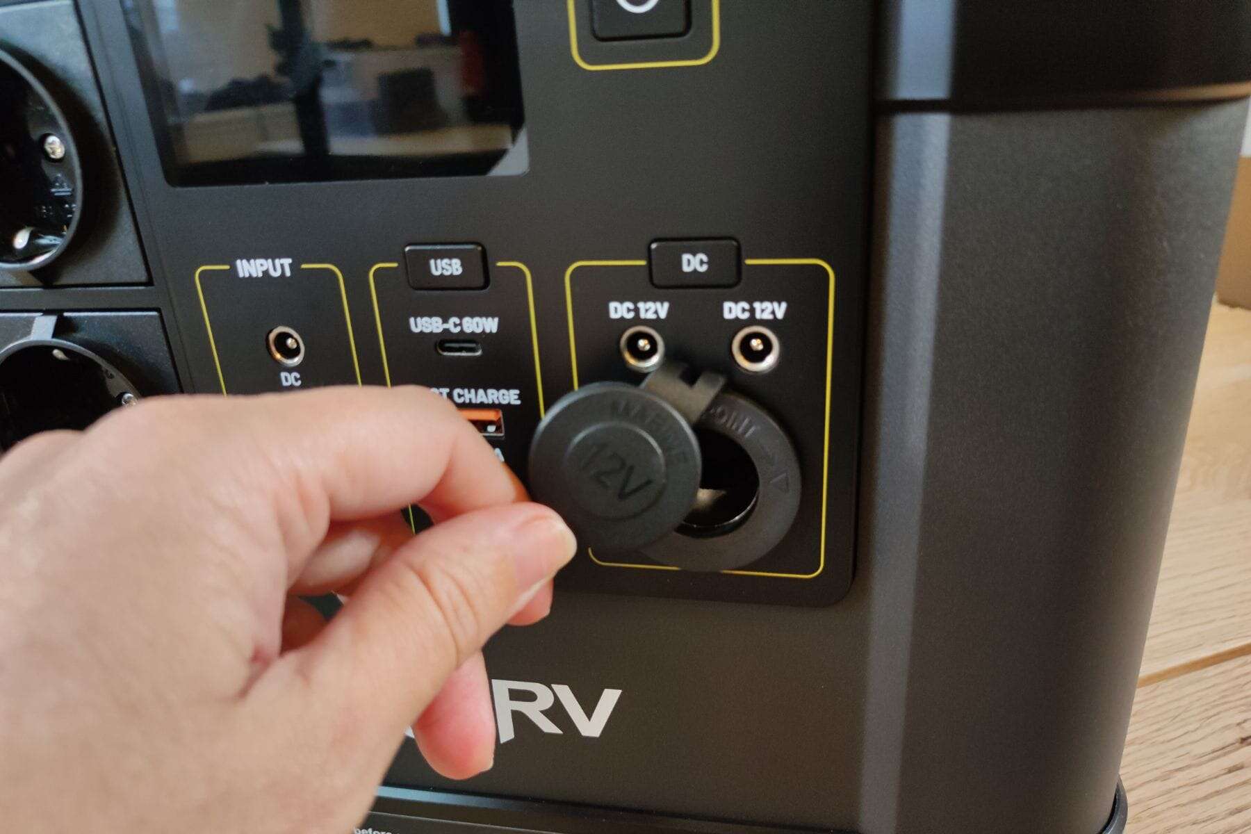 bougerv-fort-1000-portable-power-station-lighter-cable