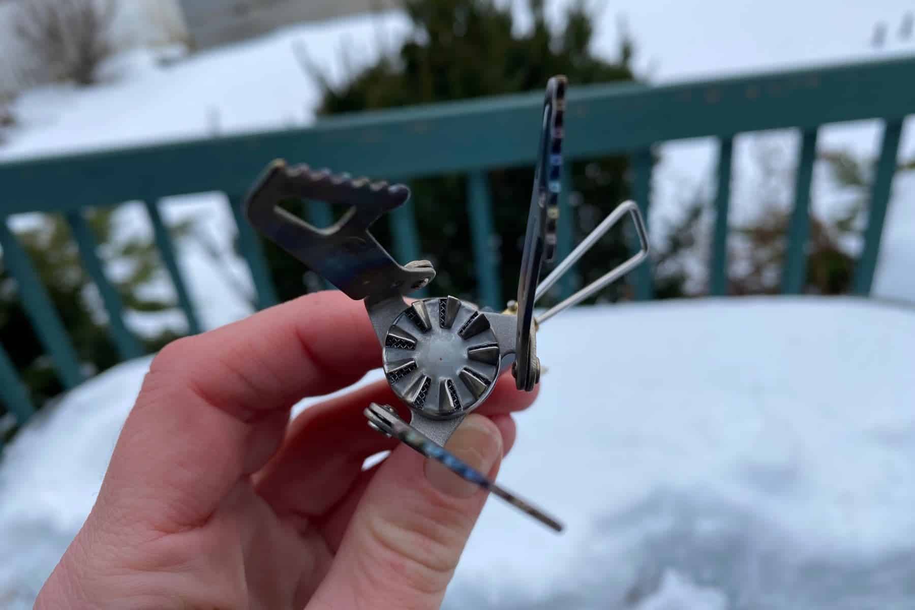 The BRS-3000T will fit in the palm of your hand