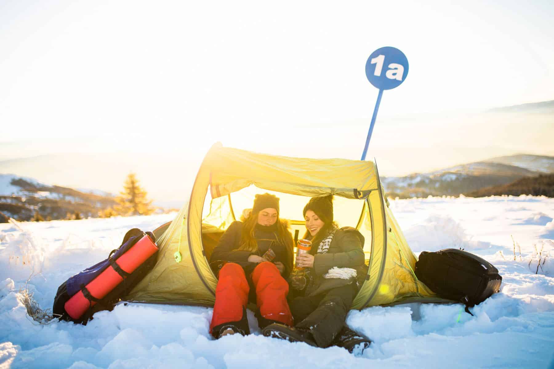Camping In Winter