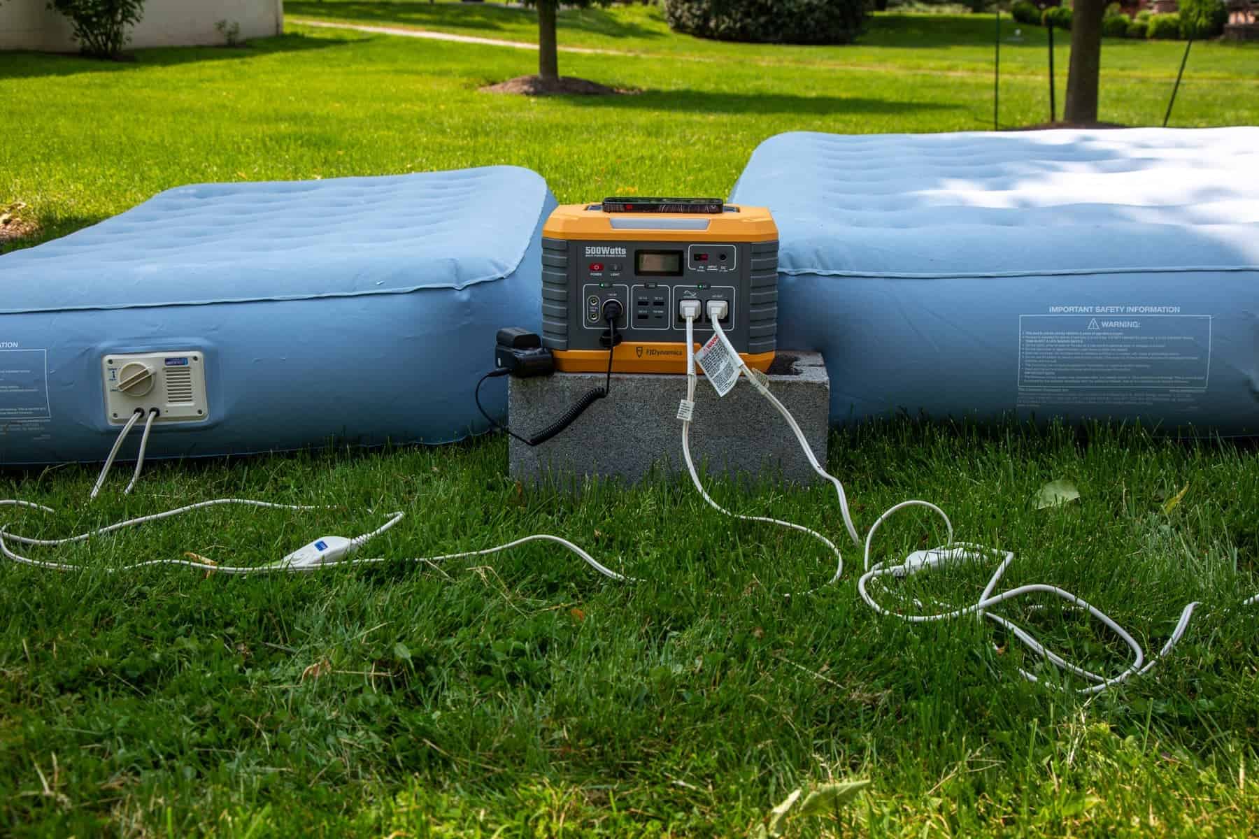 Fjdynamics Mp500 Portable Power Station Inflating Beds 2