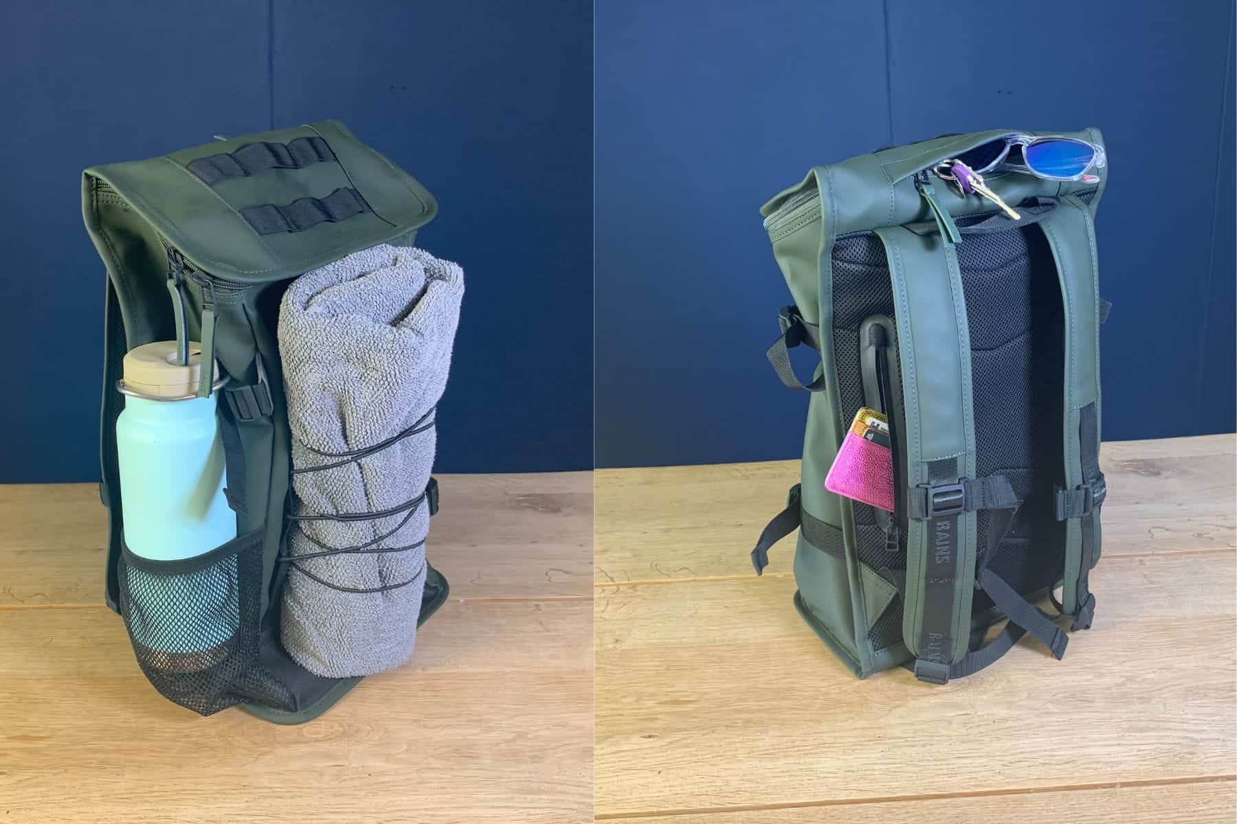 front and back rains