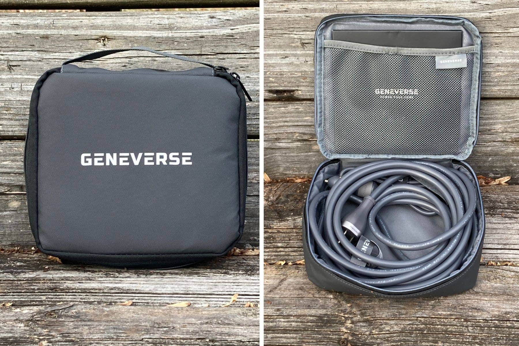 The HomePower One Pro has a convenient and mobile-friendly carrying case 