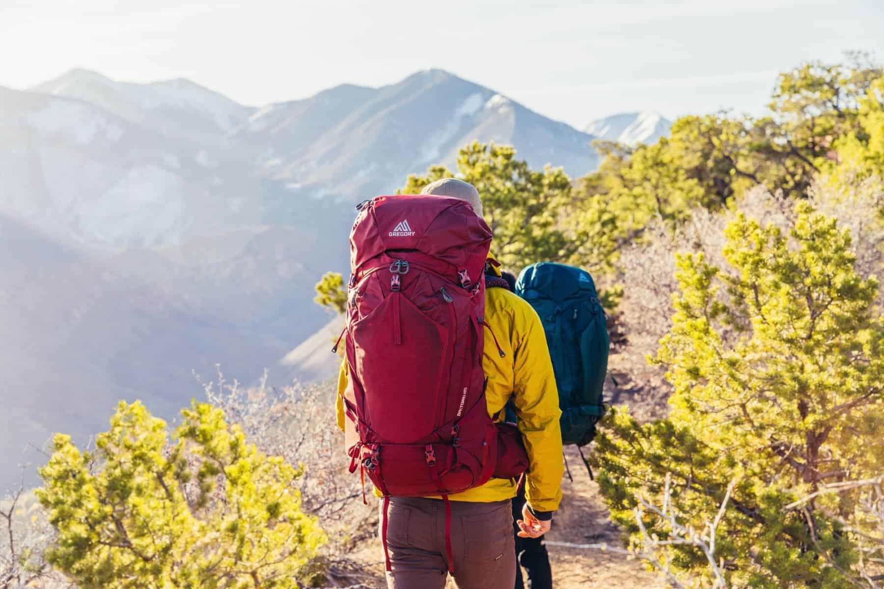 Gregory Baltoro 75 Backpack Walking On Trail