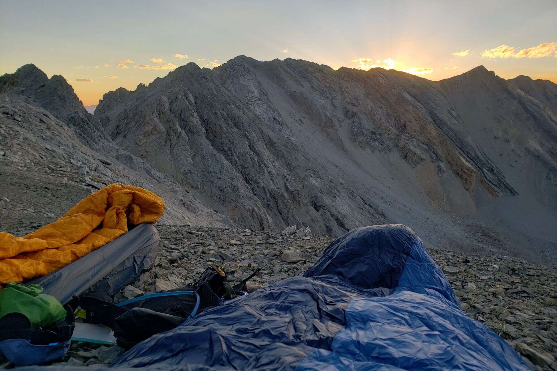 The view from your next potential bivvy spot
