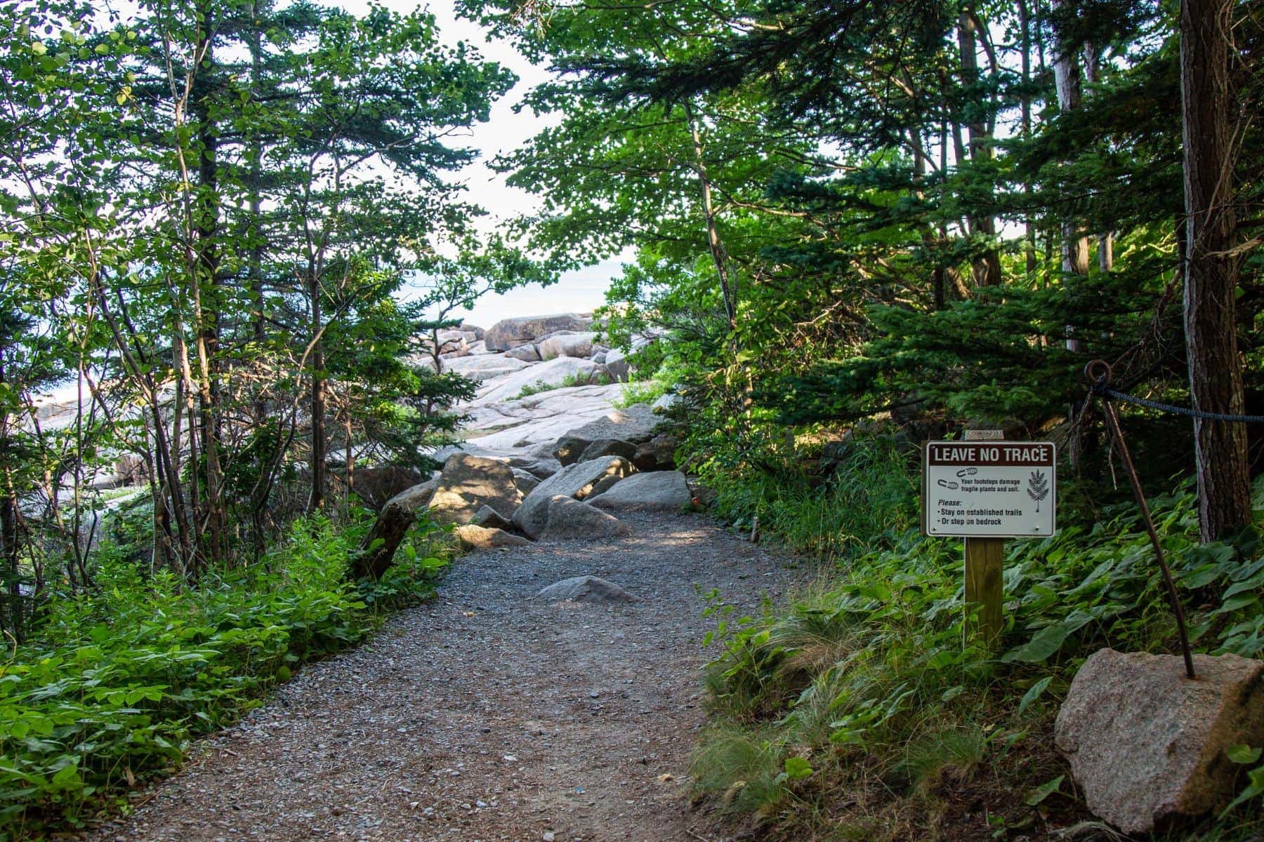 Be responsible in using public land