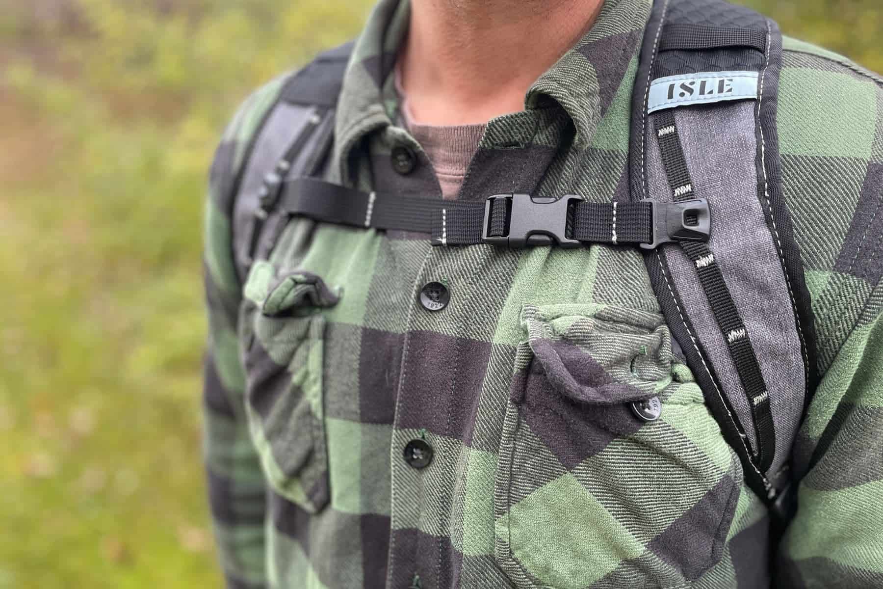 Isle Gateway Waterproof Backpack 25l Chest