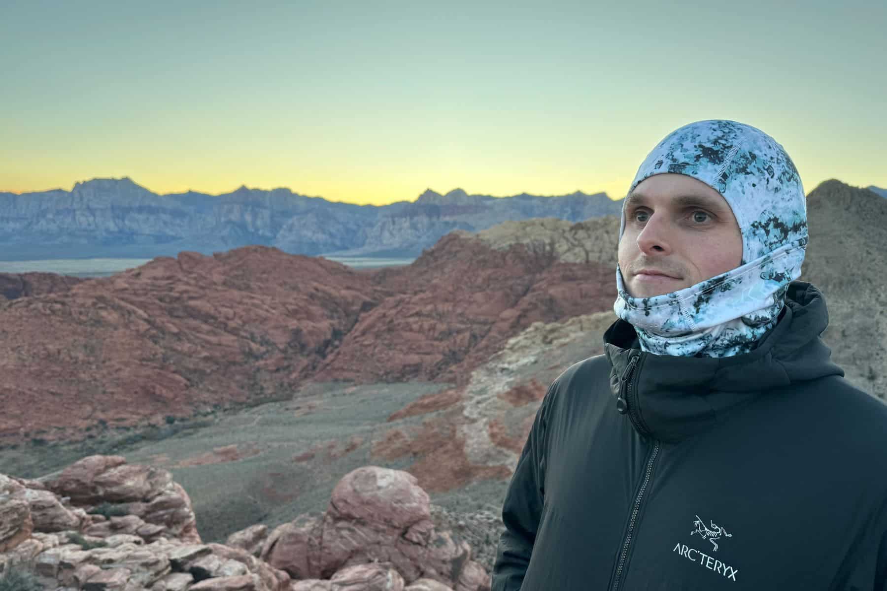 Kastking Winter Mountain Mist Balaclava Side