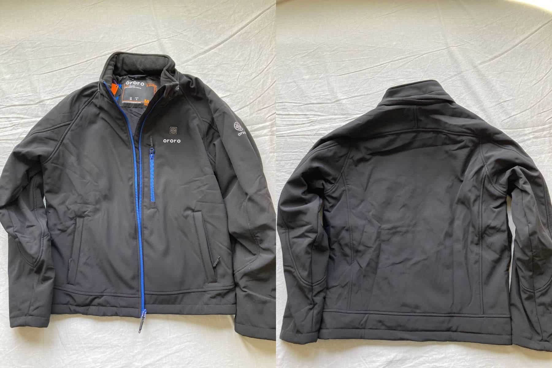 ororo-mens-classic-heated-jacket-back-and-front