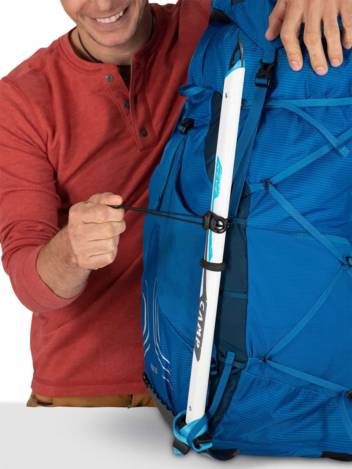 Osprey Exos 58 Backpack Zip Ties