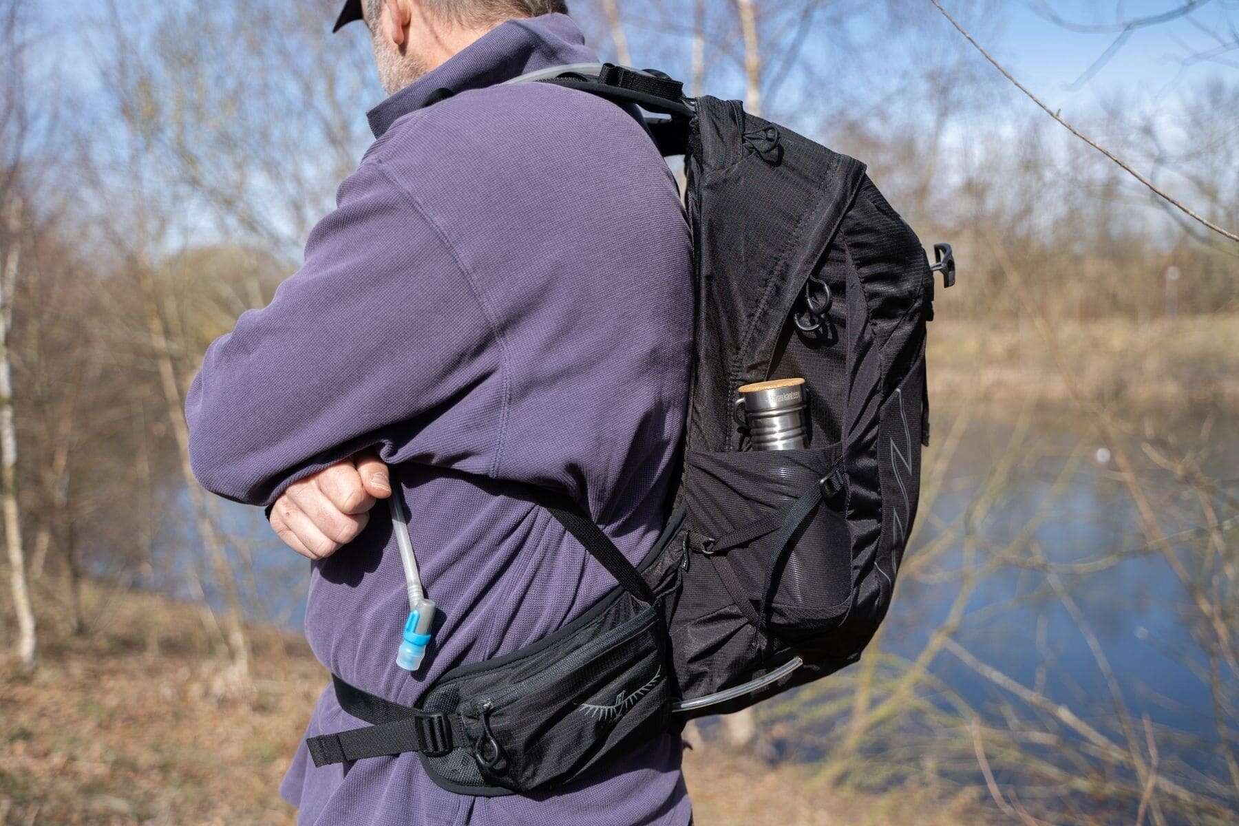 osprey-talon-22-side-view-water-bottle
