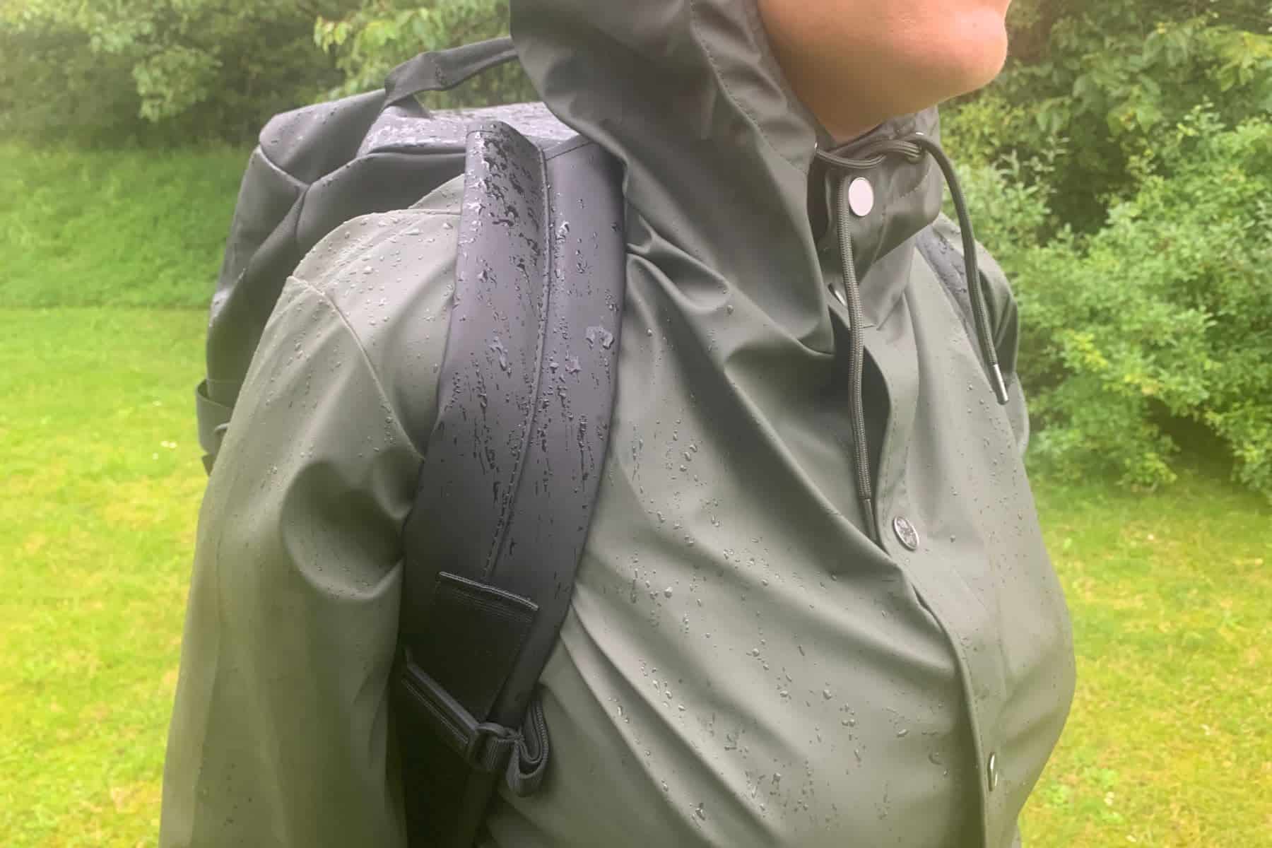 Rains Long Jacket Close