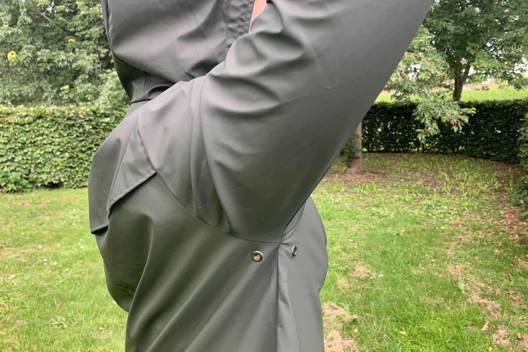 Rains Long Jacket Underarm