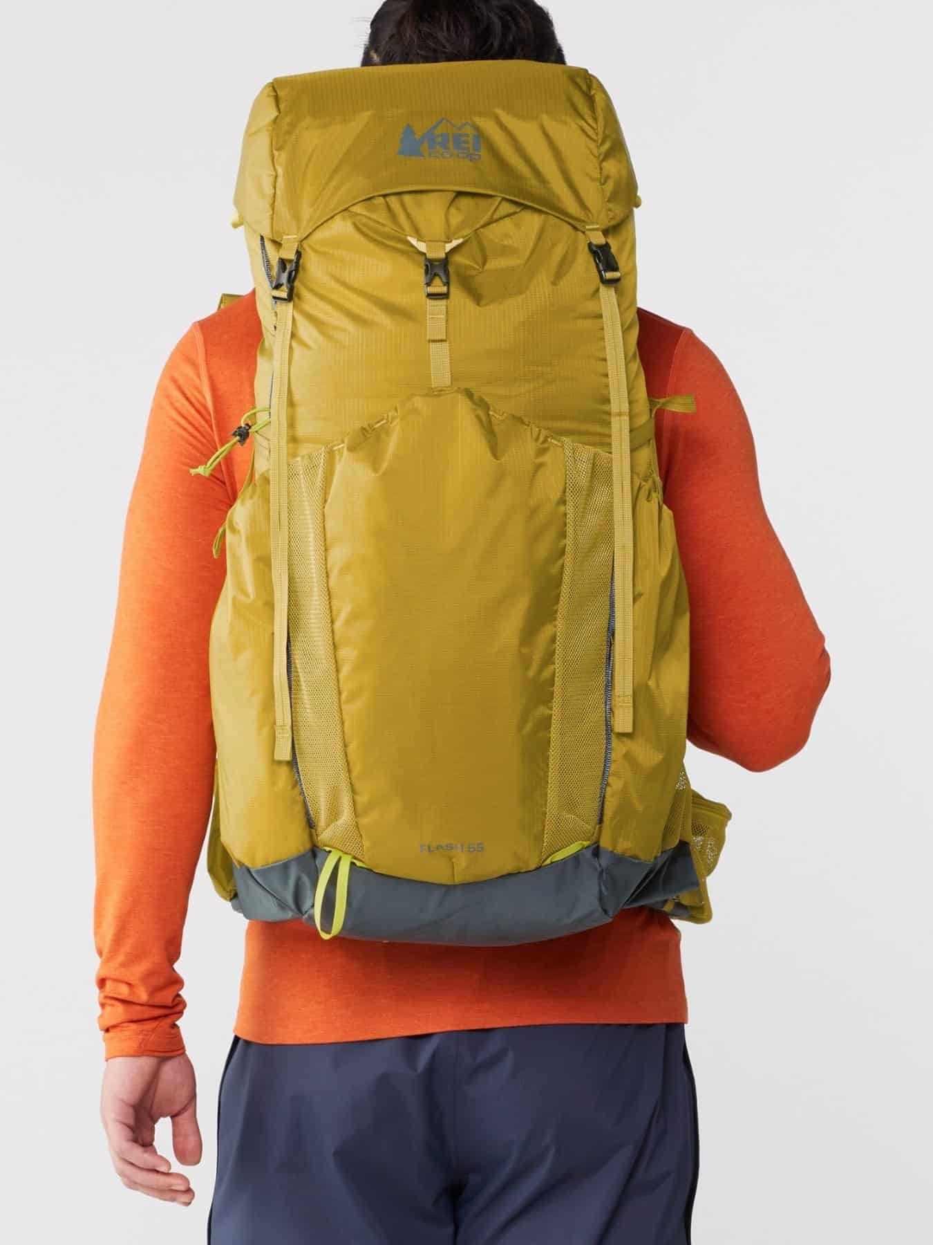 Rei Flash 55 Model Wearing