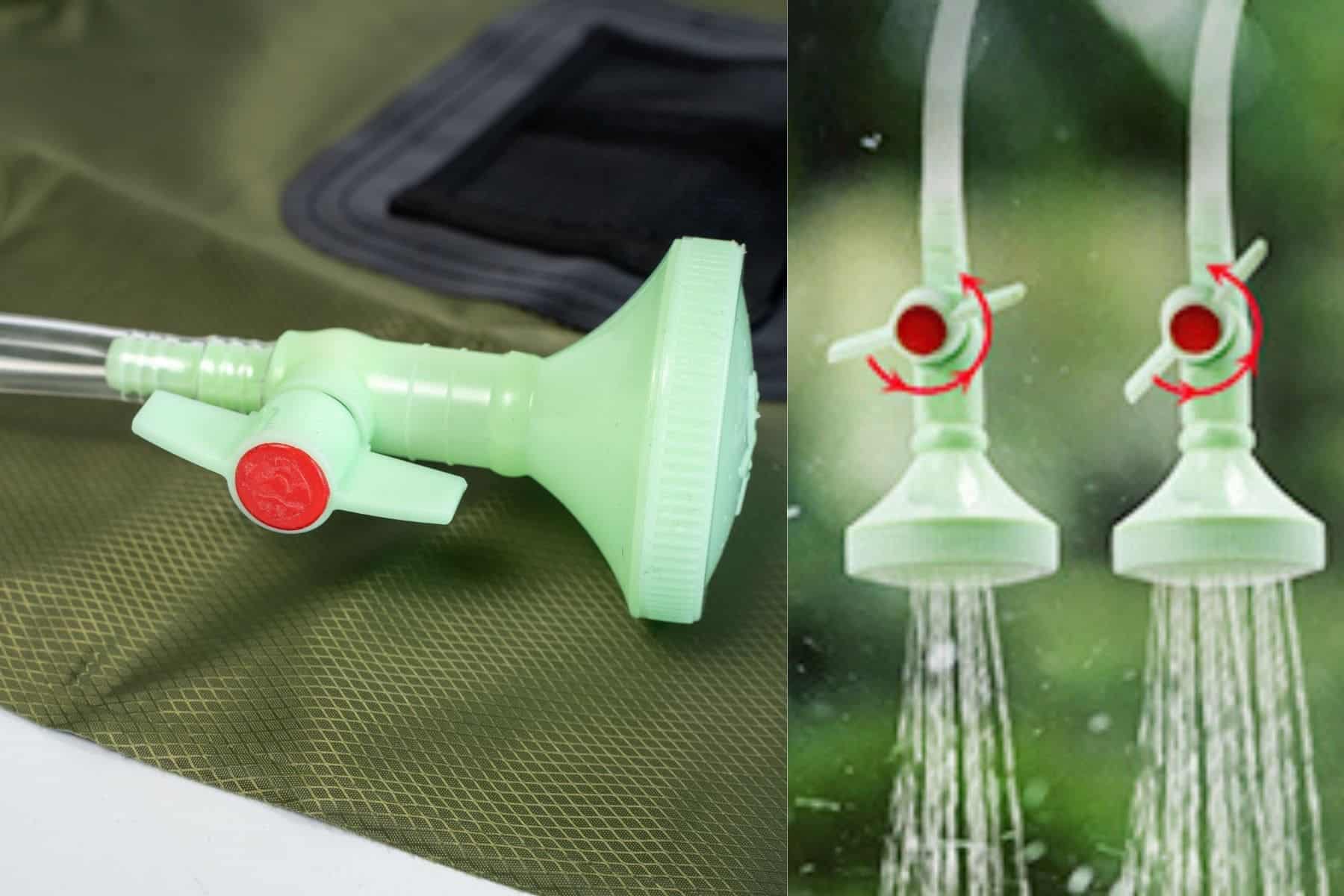 Risepro Three Water Flow Options