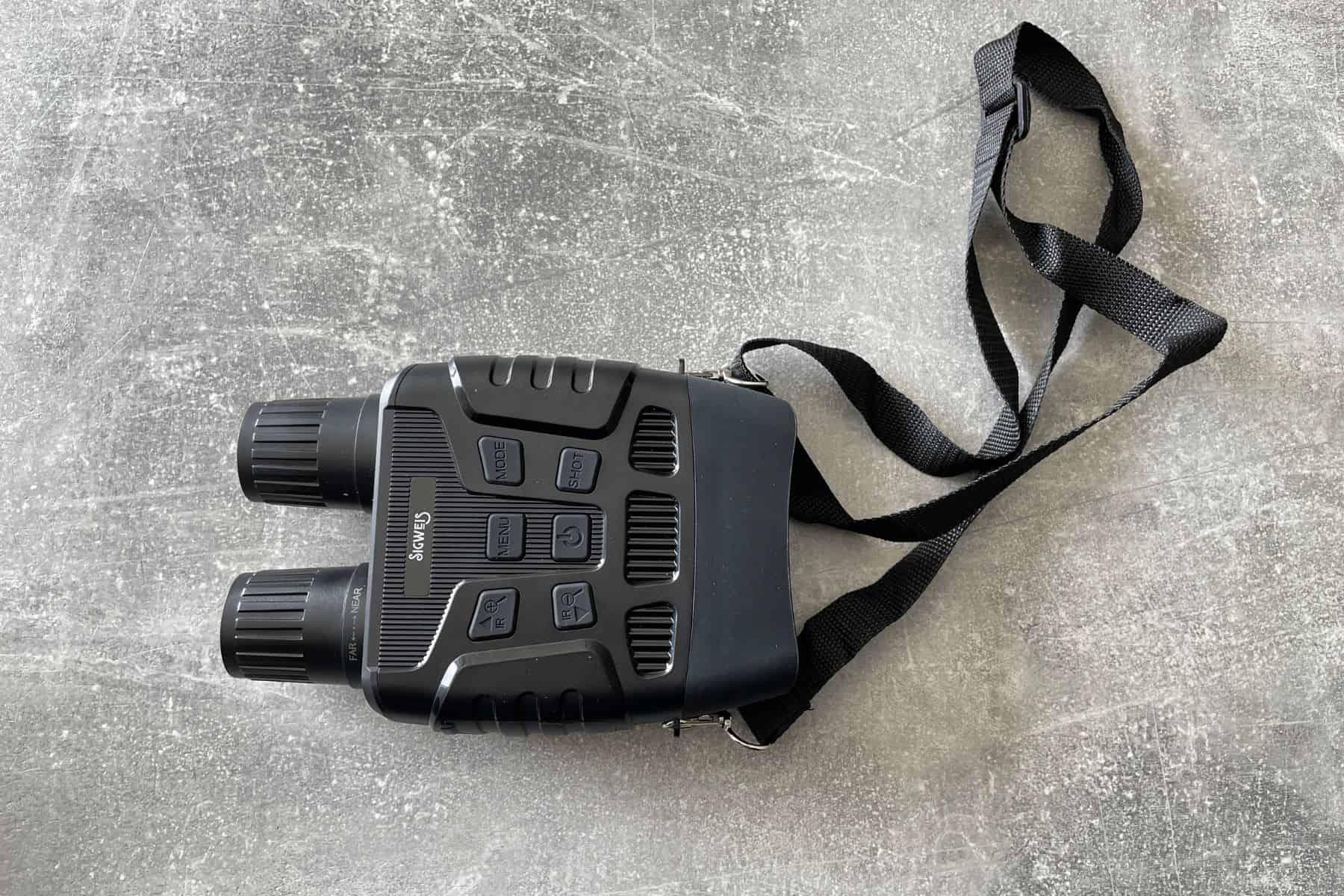 Keep your night vision scope and accessories safe and organized in its hard case.