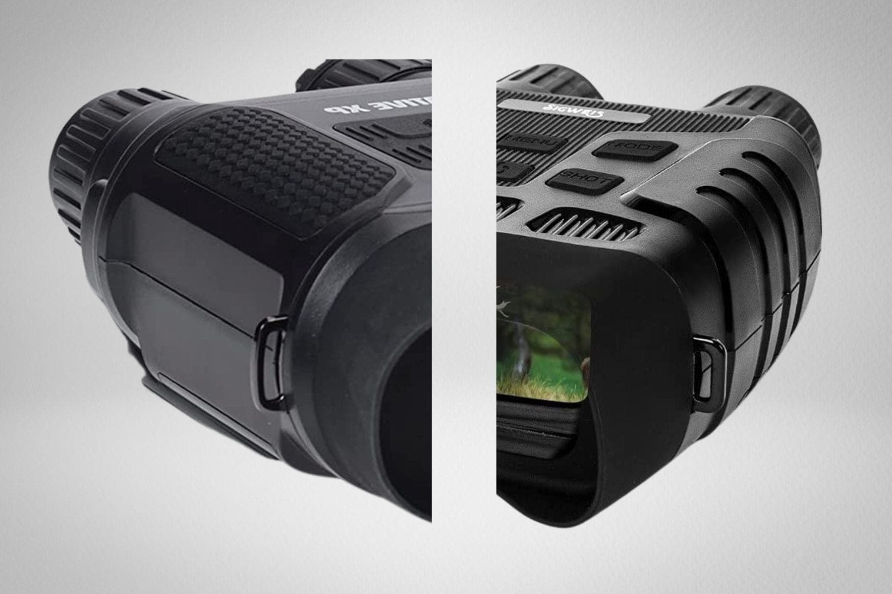 There’s no treaded rubber padding for a more secure grip.