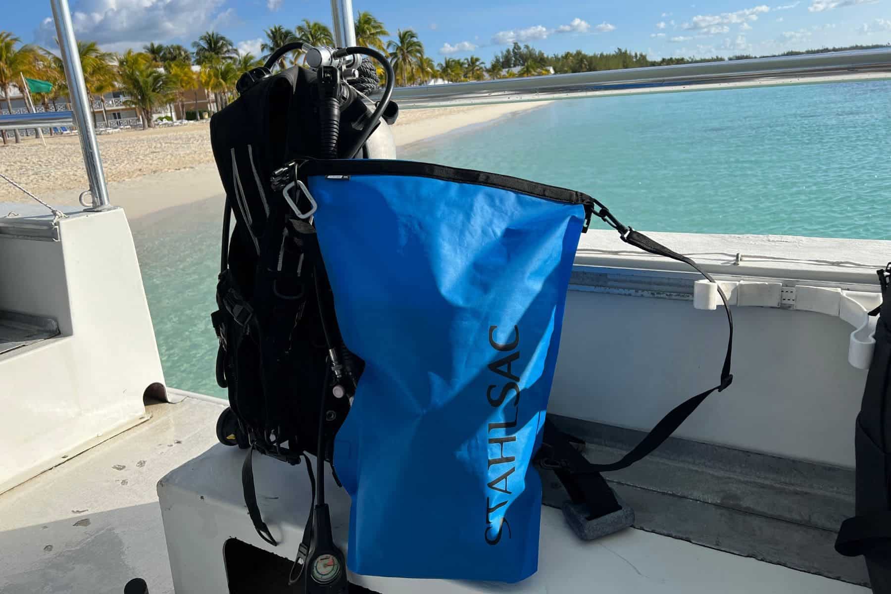 Stahlsac Drylite Dry Bag Open