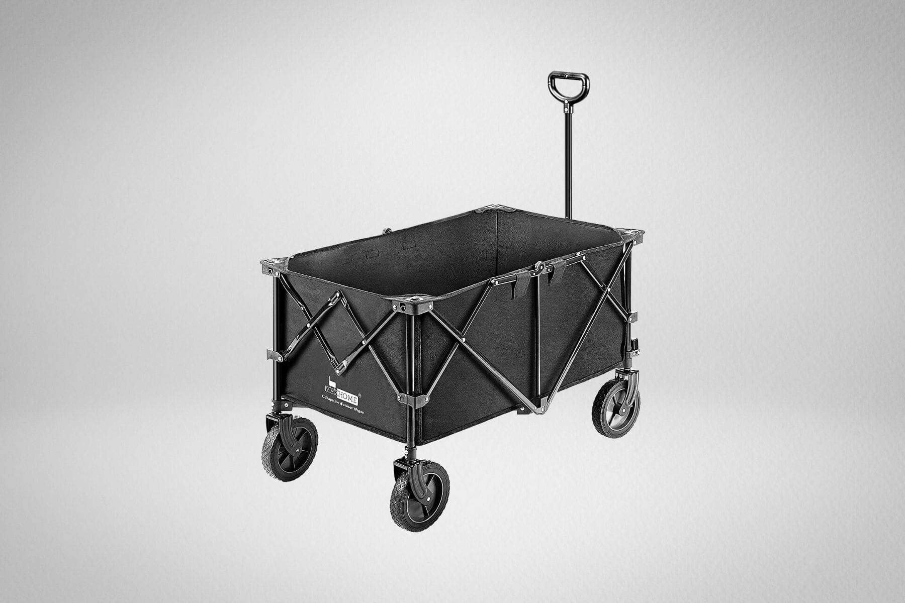 VIVOHOME Rugged Folding Wagon