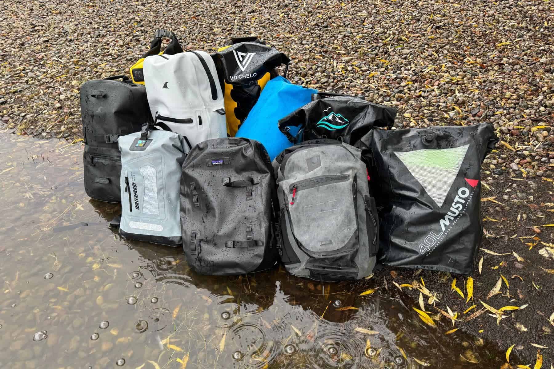 waterproof-backpack-group-in-water