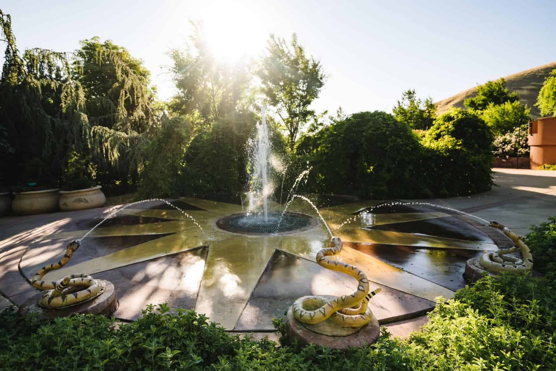 Red Butte Garden Fountain