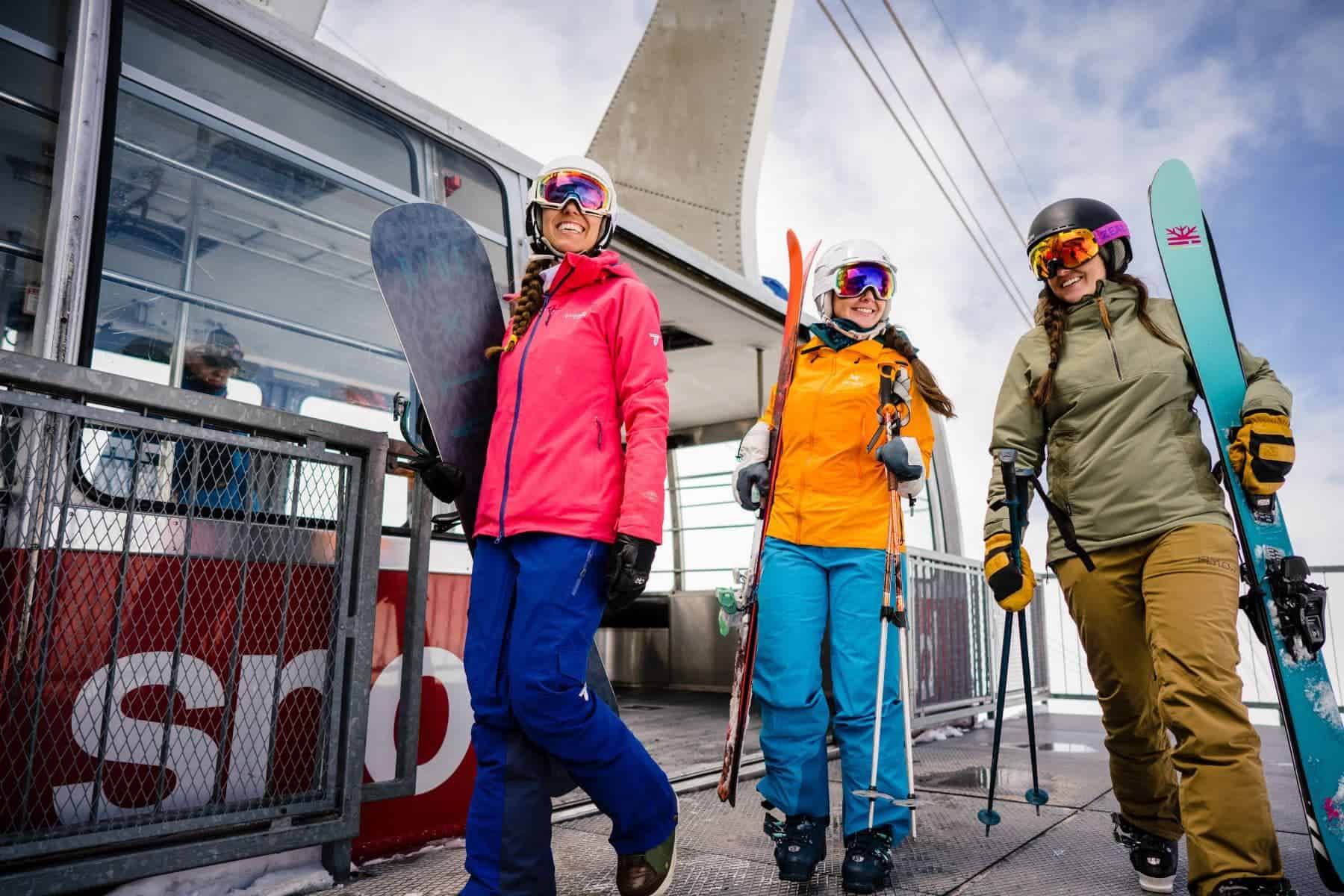 Ski At Nearby Resorts Girls