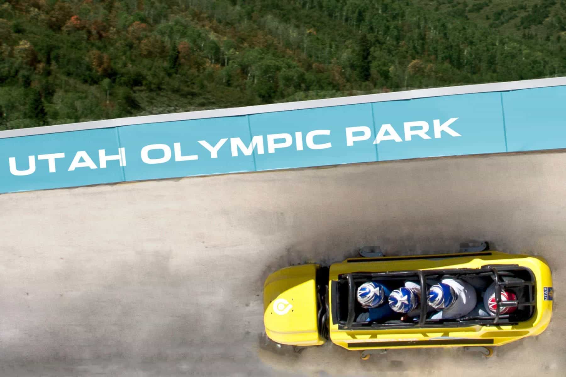 Utah Olympic Park Sled