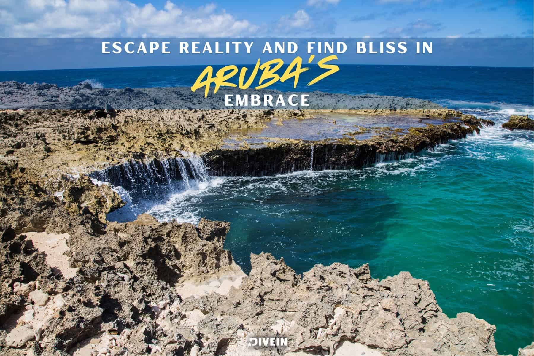 aruba trip captions