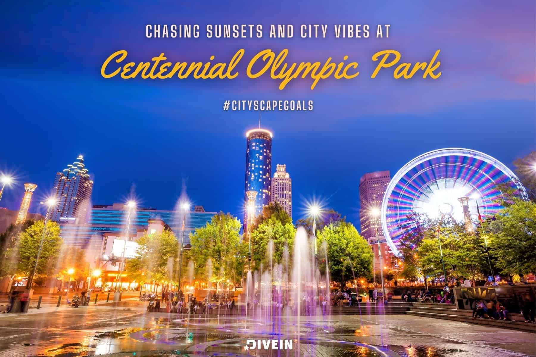 ig captions for centennial olympic park