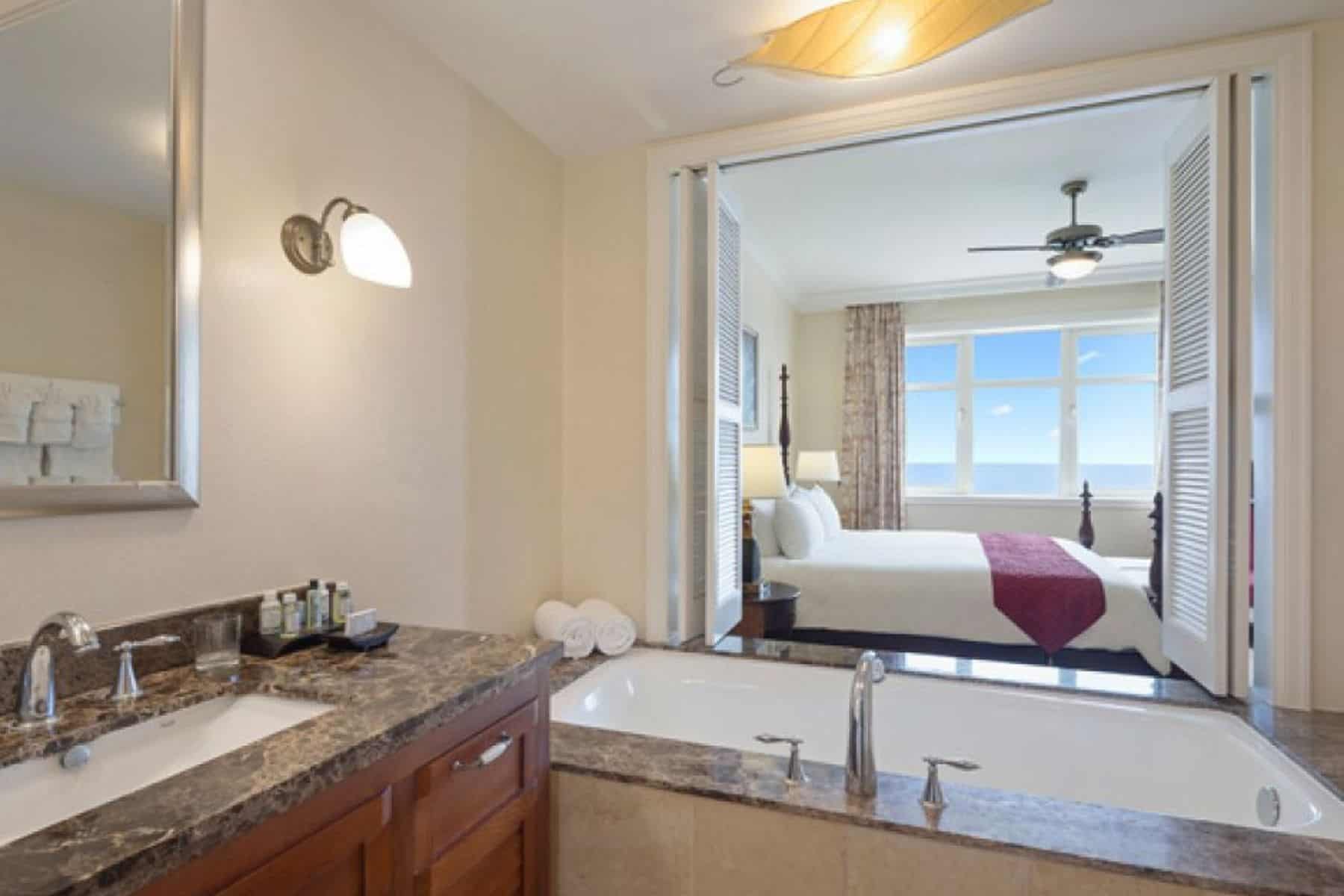 Bathroom At Grande Luxe Oceanfront Suite