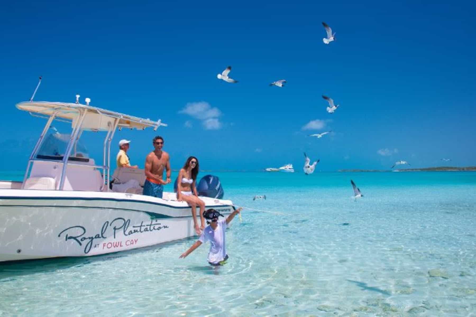 boating with friends