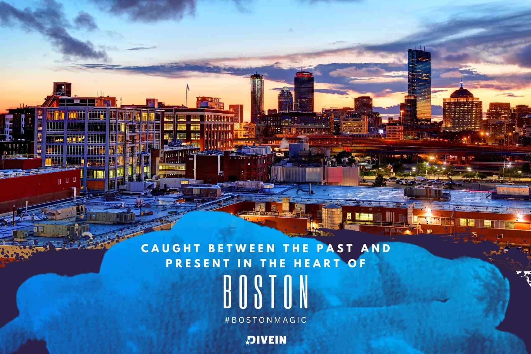 boston trip captions