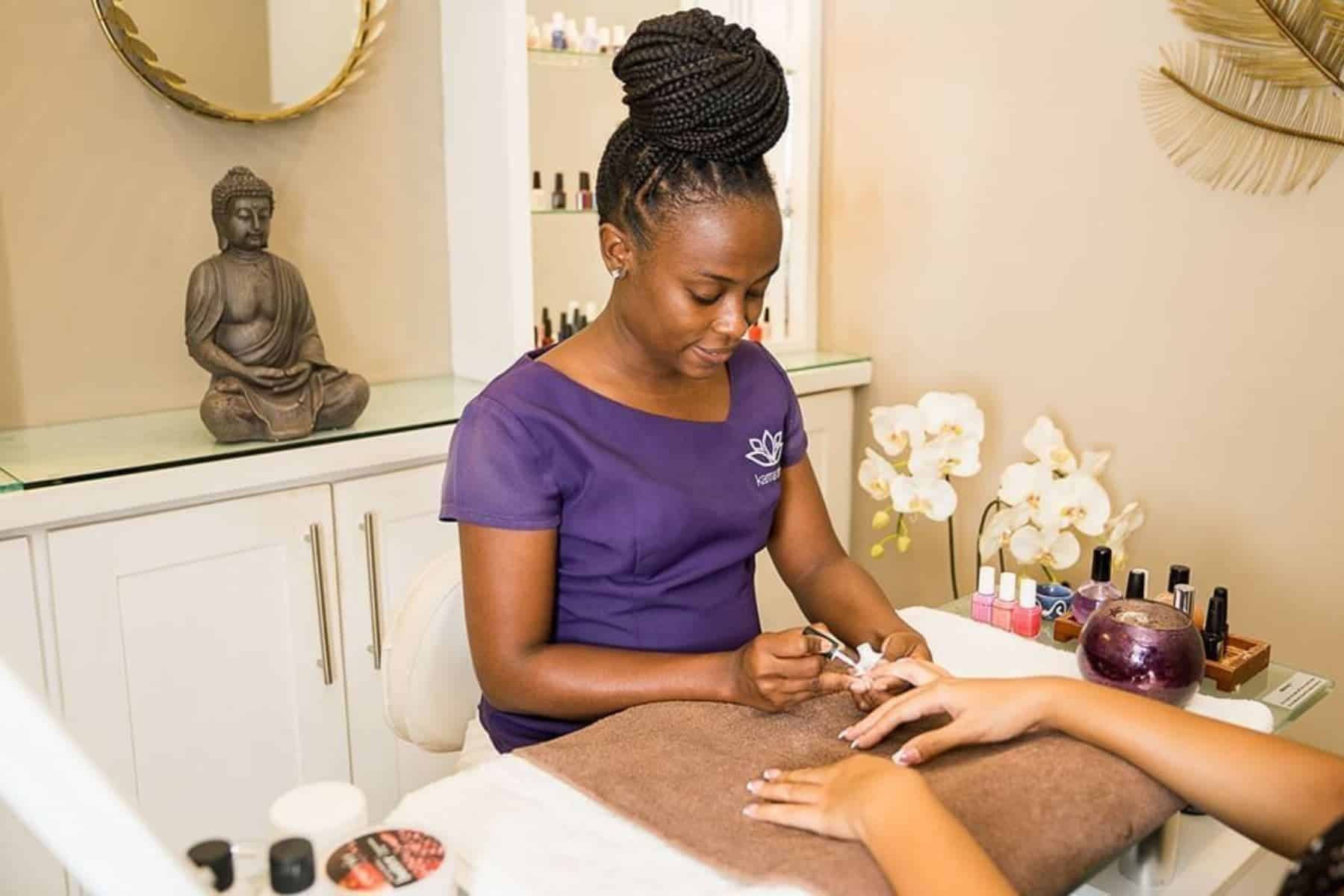 Bougainvillea Barbados Manicure