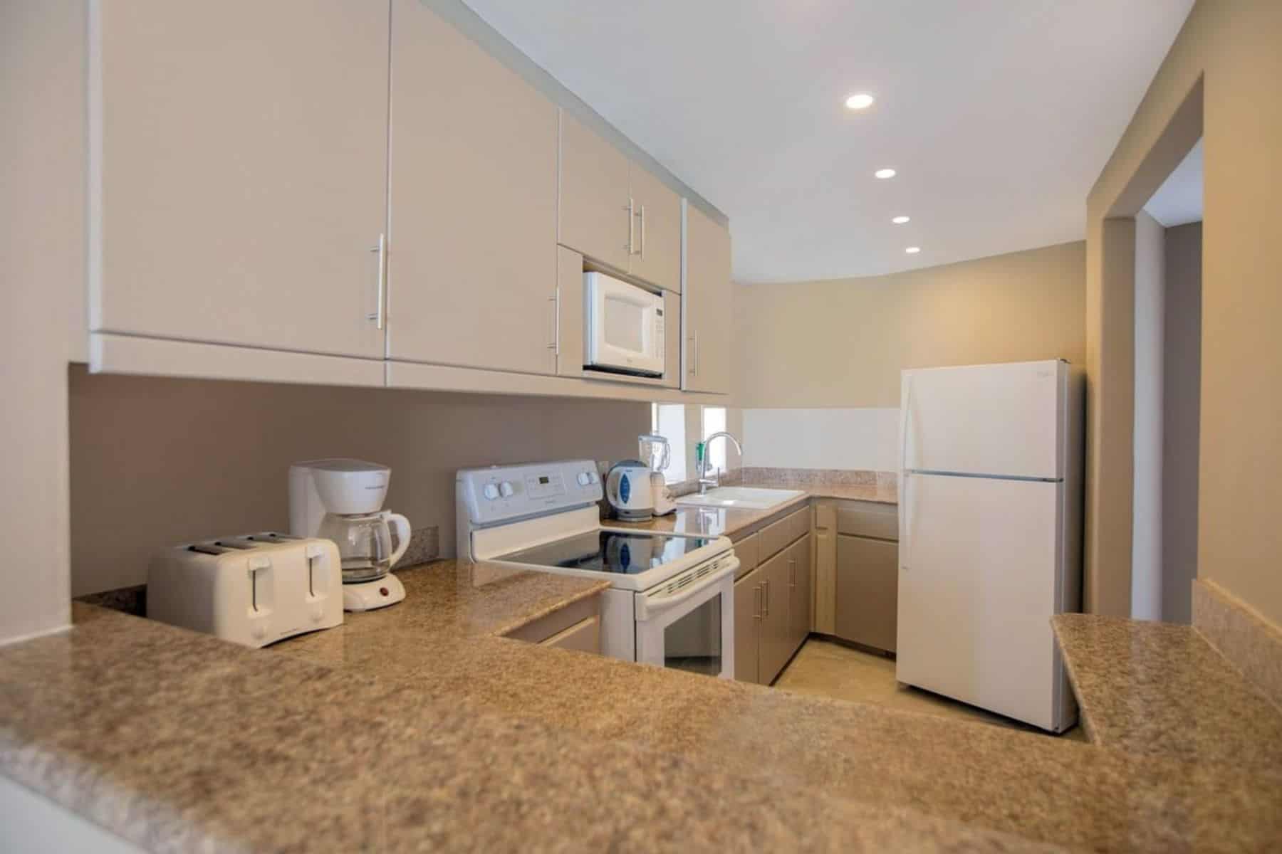 Bougainvillea Barbados Two Beds Kitchen