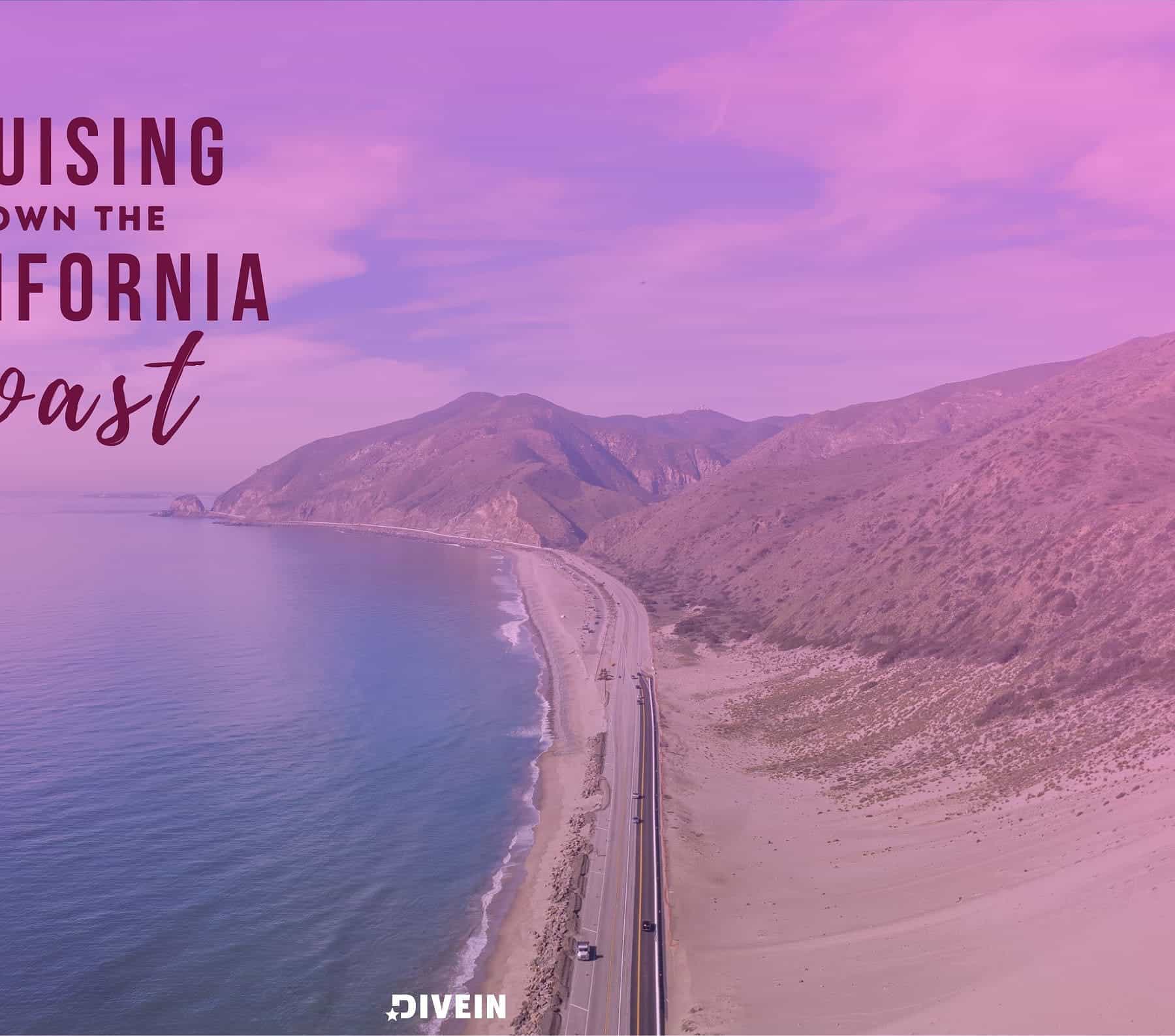 Short California Captions. Cruising down the California coast.