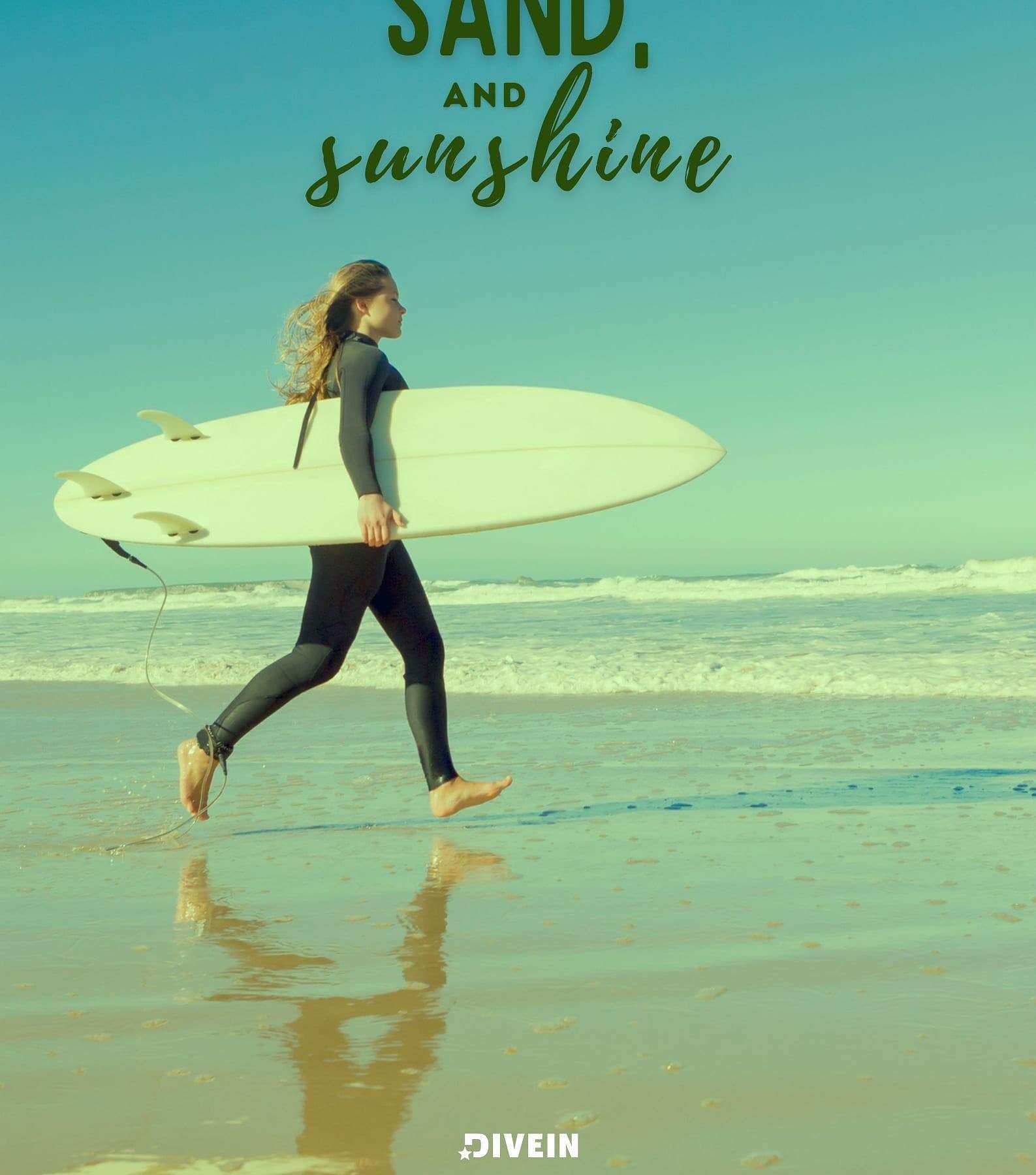 Short California Captions. Surf, sand, and sunshine.