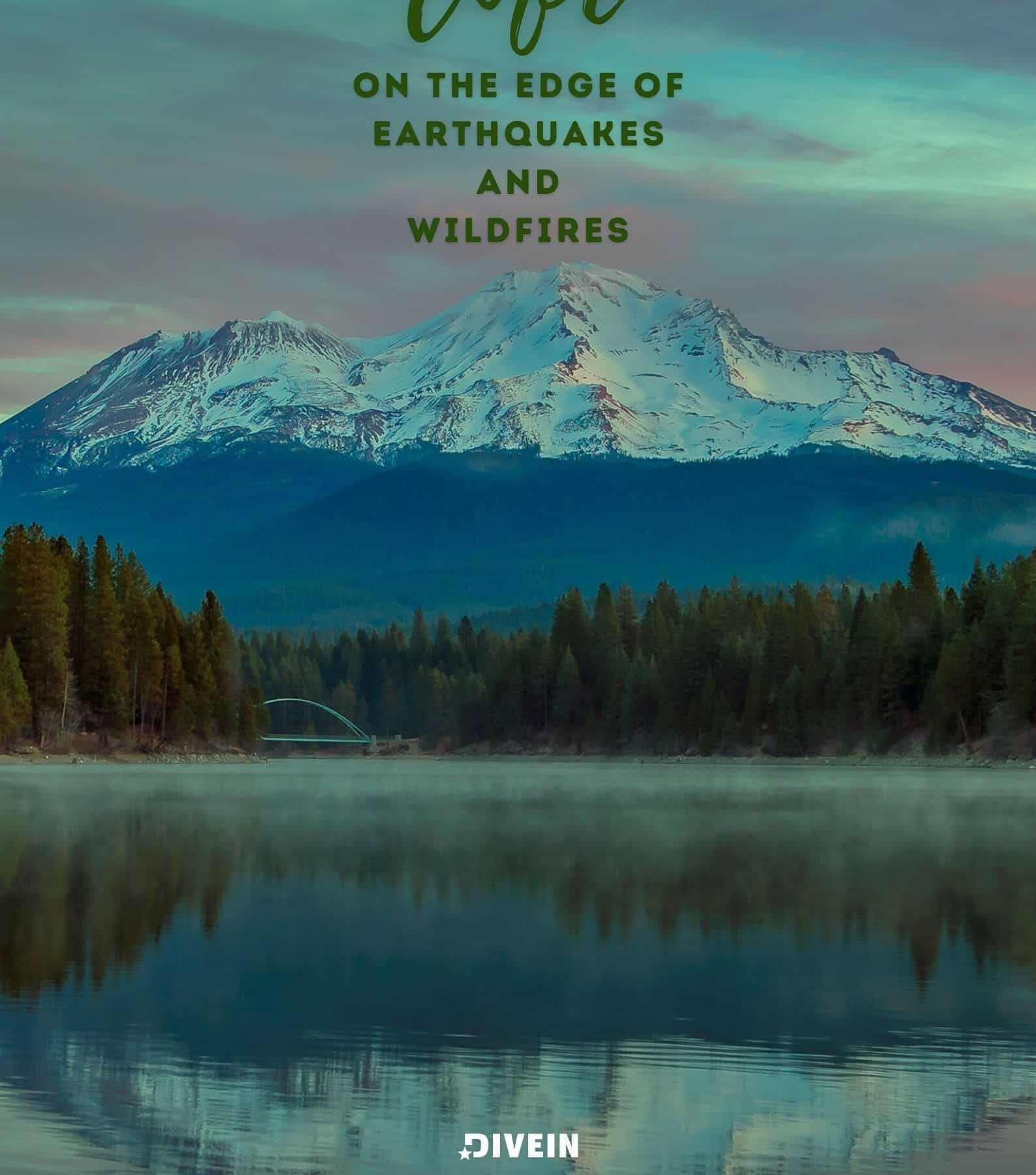 California Captions For Insta Adventure Photos. Living life on the edge in the land of earthquakes and wildfires.