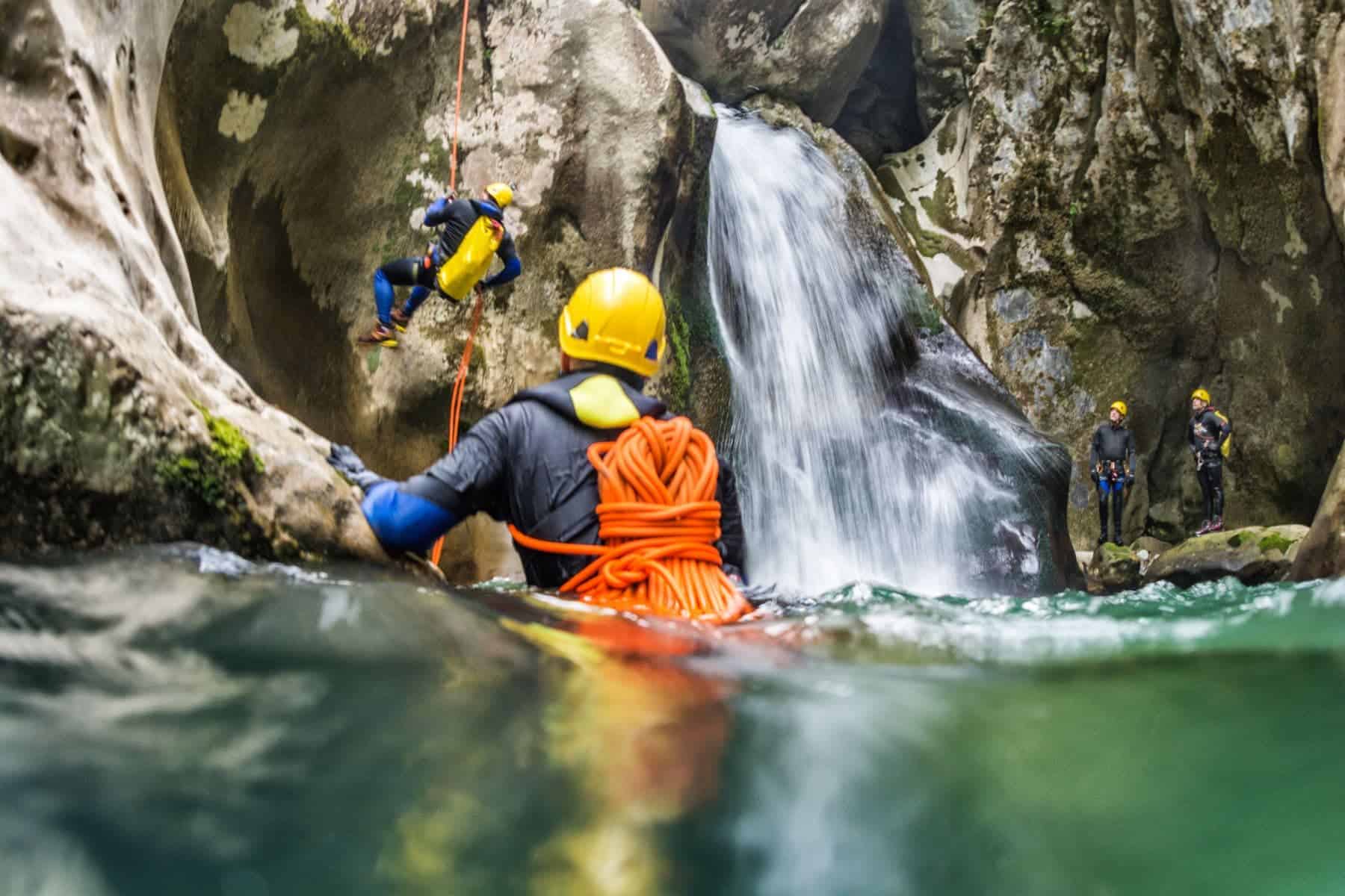 Canyoning in Arenal Volcano National Park