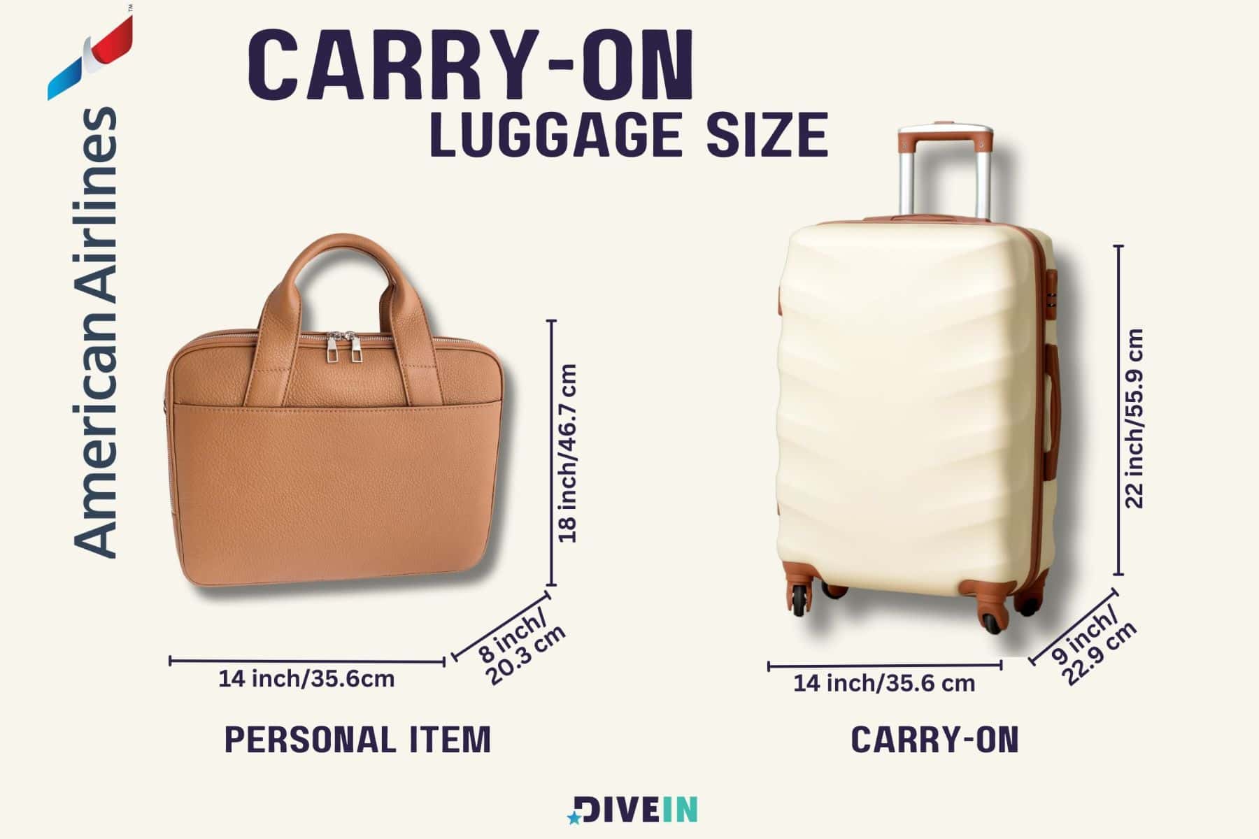 Carry On Luggage Size And Personal Item At American Airlines
