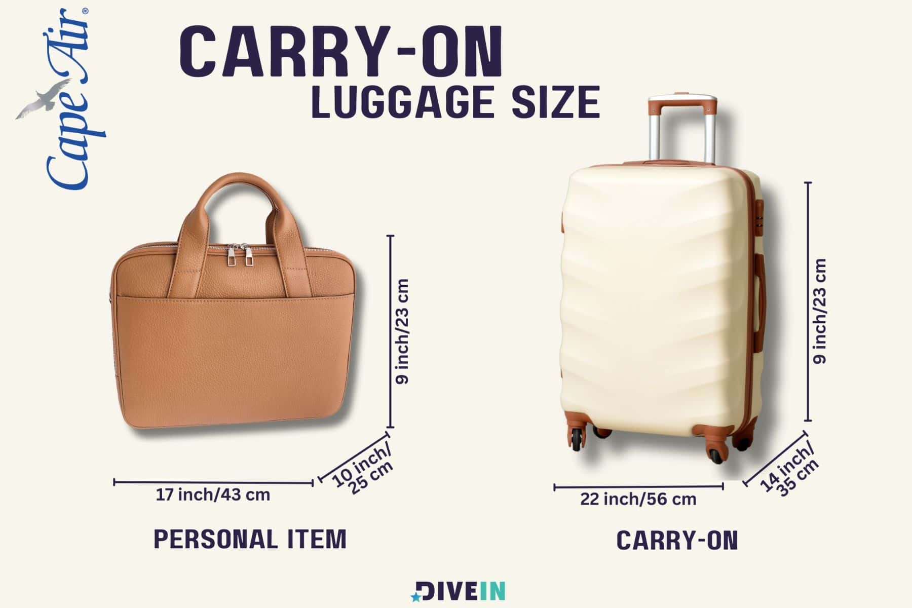 Carry On Luggage Size And Personal Item At Cape Air