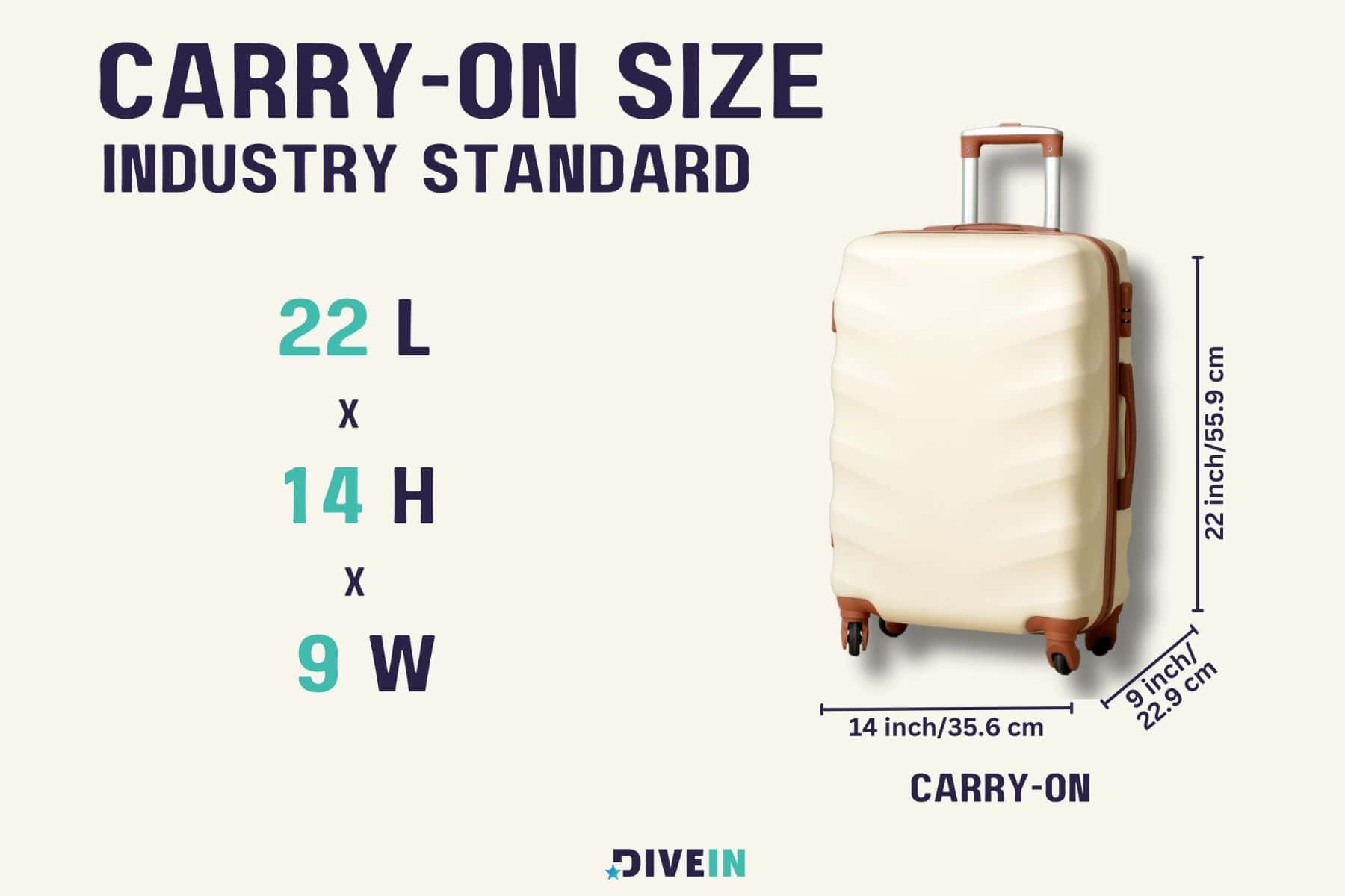 Carry On Luggage Size Industry Standard