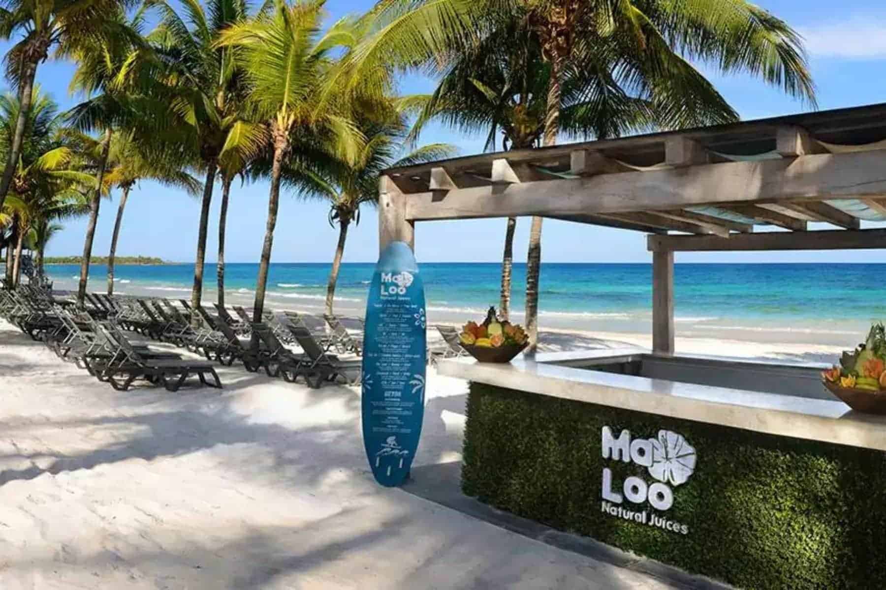 Have Drinks At An Ocean-Front Resort