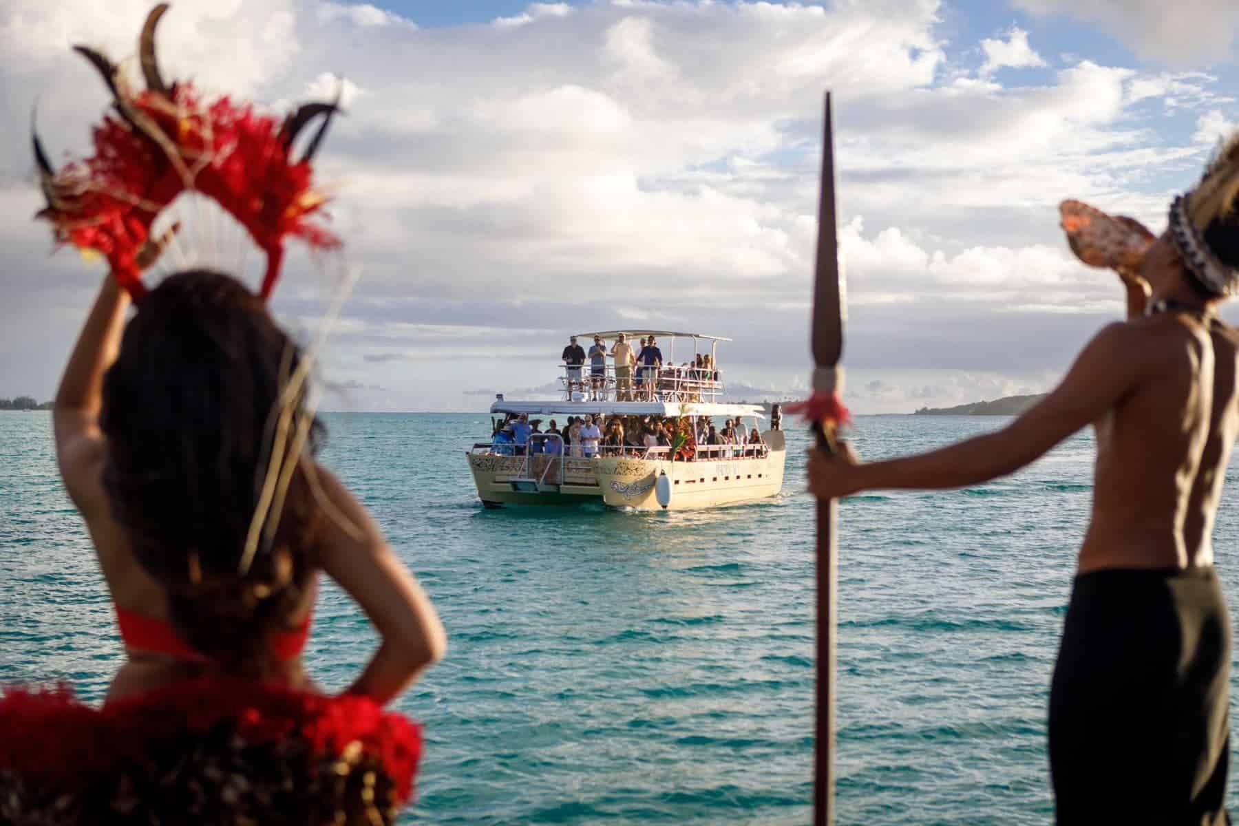 celebrating events at intercontinental bora resort