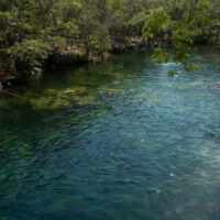 Cenote Escondido and Cristal