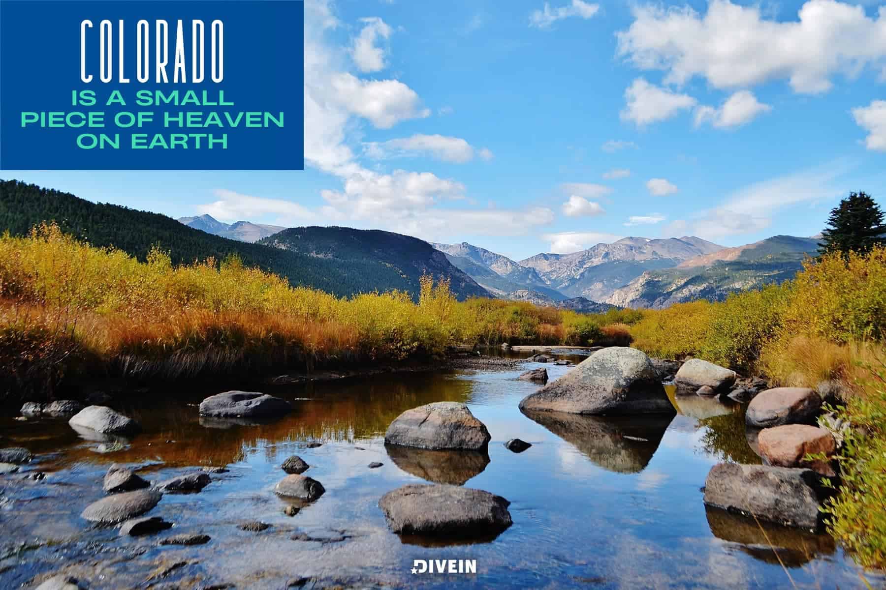 colorado travel captions