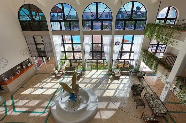 Cozumel Hotel Resort Trademark Wyndham Lobby Aerial View