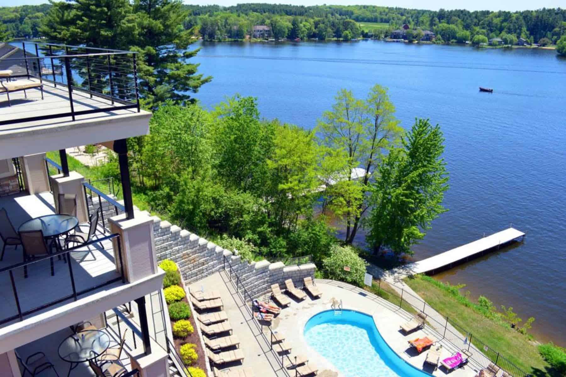 Delton Grand Resort Pools