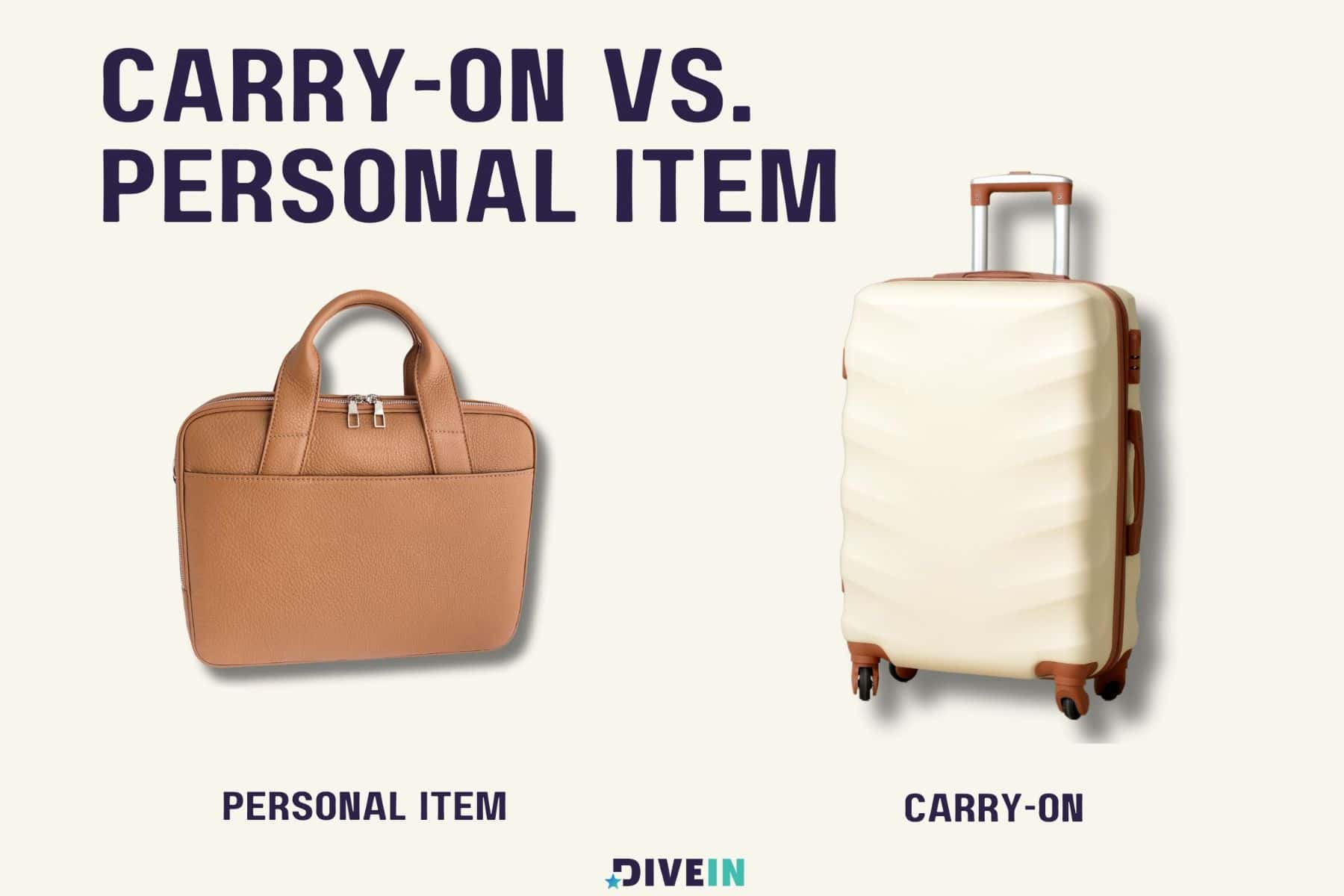 Difference Between A Personal Item And A Carry On Item